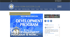 Desktop Screenshot of newyorksoccerclub.org